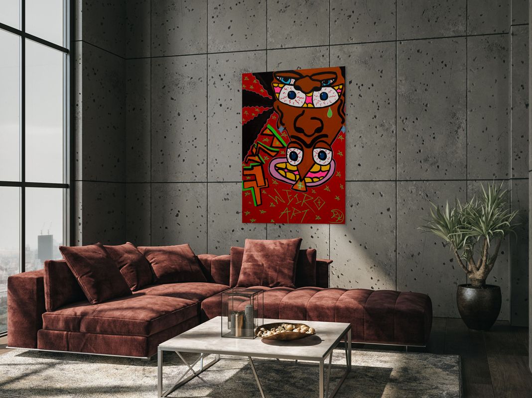 "Neon Minds" 40" x 30"