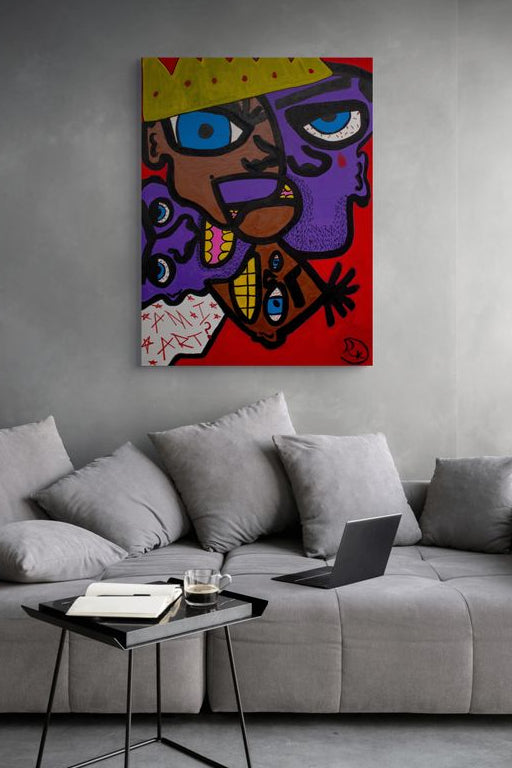 "The King I became" 40" x 30"